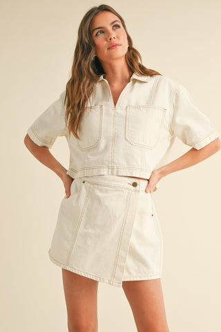 Aria Top & Skirt Set