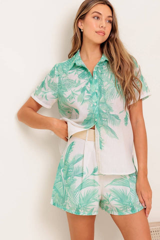 Celina Short Belted Set