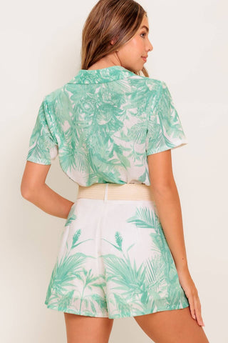 Celina Short Belted Set