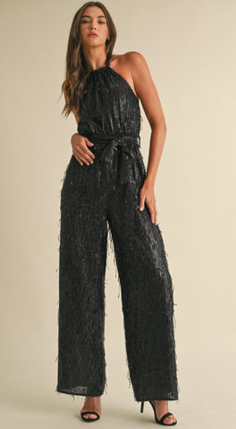 Christie Sequin Jumpsuit