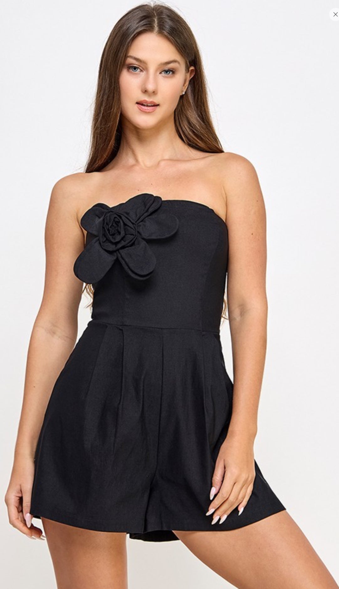 Vero Strapless Romper