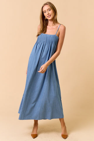 Emily Denim Midi Dress