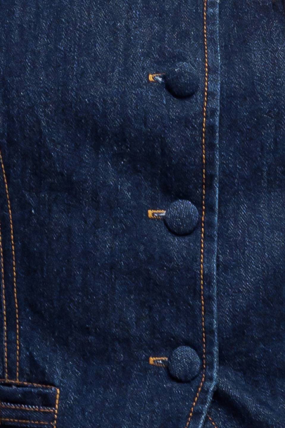 Laurie's Demin Vest & Pant Set