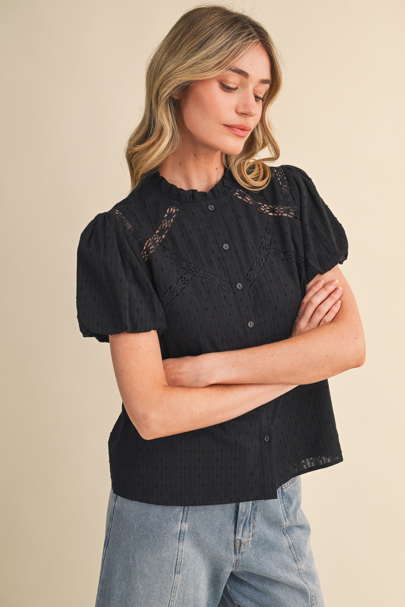 Li Ruffle Blouse