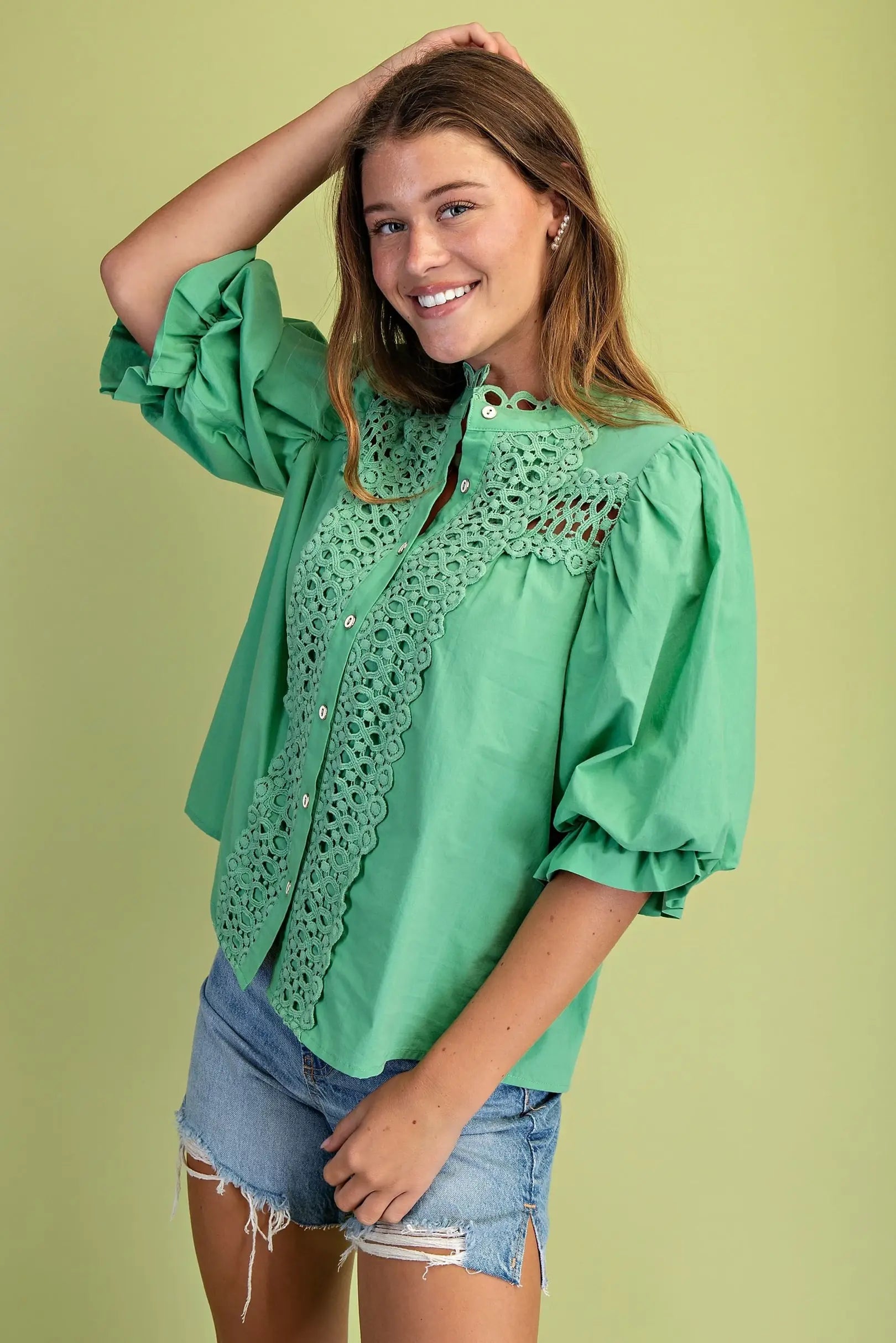 Mint Blouse