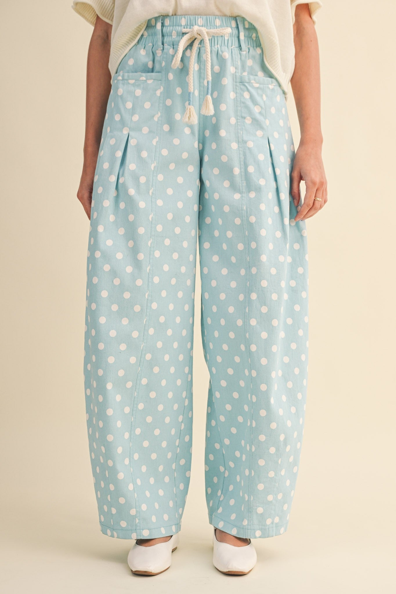 Mindy Polka Dot Barrel