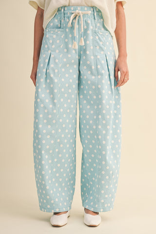 Mindy Polka Dot Barrel