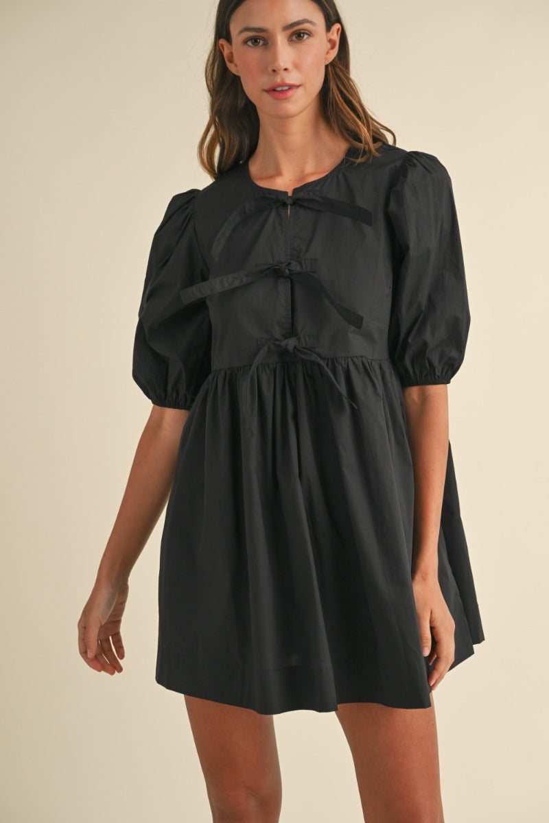 Poplin Mini Dress